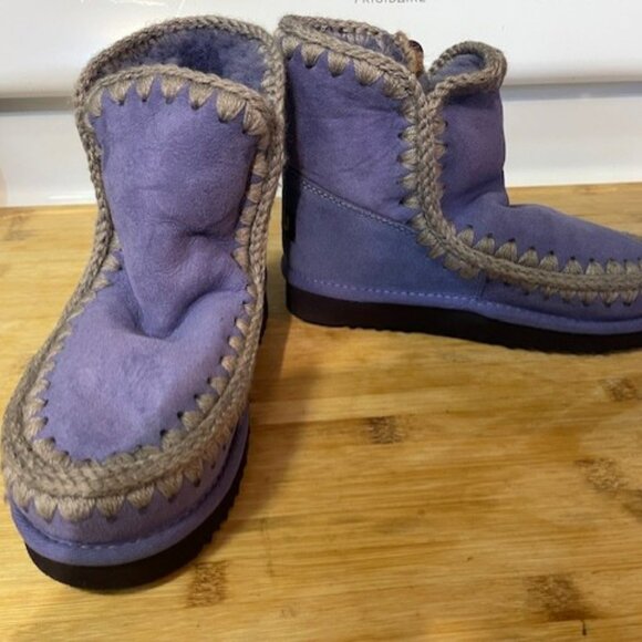 Mou Purple 18 Sheepskin Boot - Size US 5 / 6 - EU 36 - Picture 12 of 16